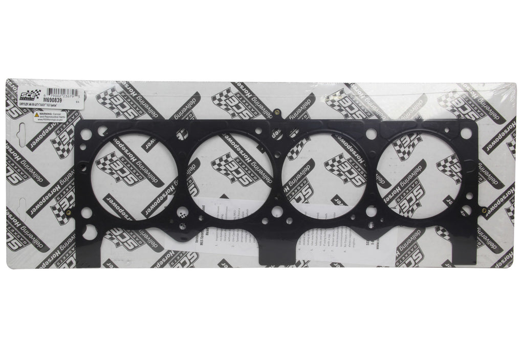 SCE GASKETS M690839 Spartan MLS Head Gasket SBM 4.080 x .039