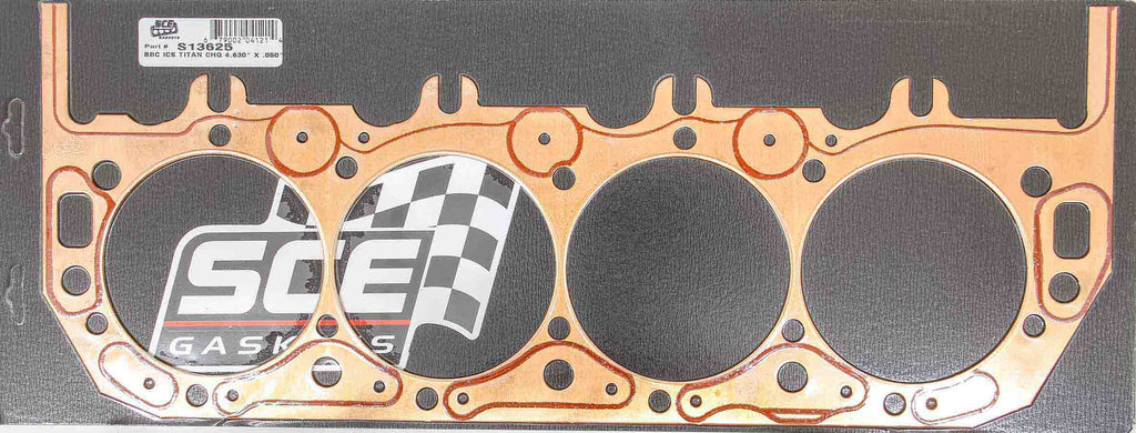 SCE GASKETS S136250 BBC ISC Titan Copper Head Gskt 4.630 x .050