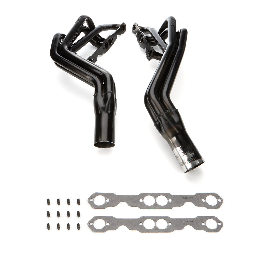 SCHOENFELD 144V SBC Crossover Headers 1- 1/2in-1-5/8in