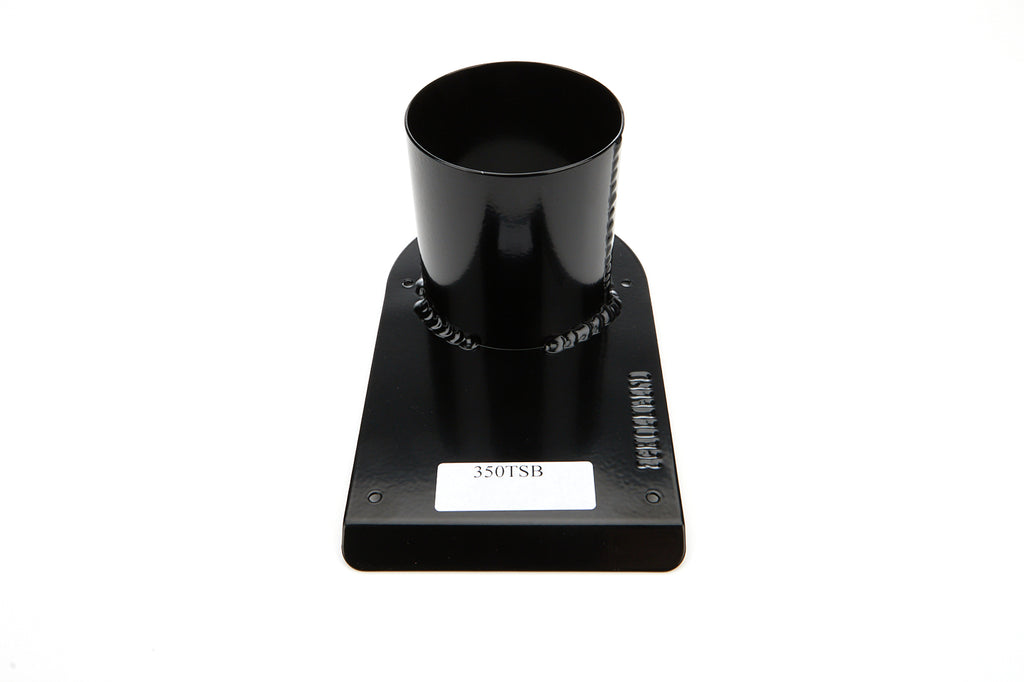SCHOENFELD 350TSB Tail Pipe Saver 3-1/2in Single Outlet Black