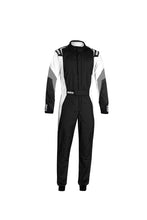 Load image into Gallery viewer, SPARCO 001144B62NBGR Comp Suit Black/Grey X-Large / 2X-Large