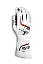 Load image into Gallery viewer, SPARCO 00131412BINR Glove Arrow X-Large White / Black