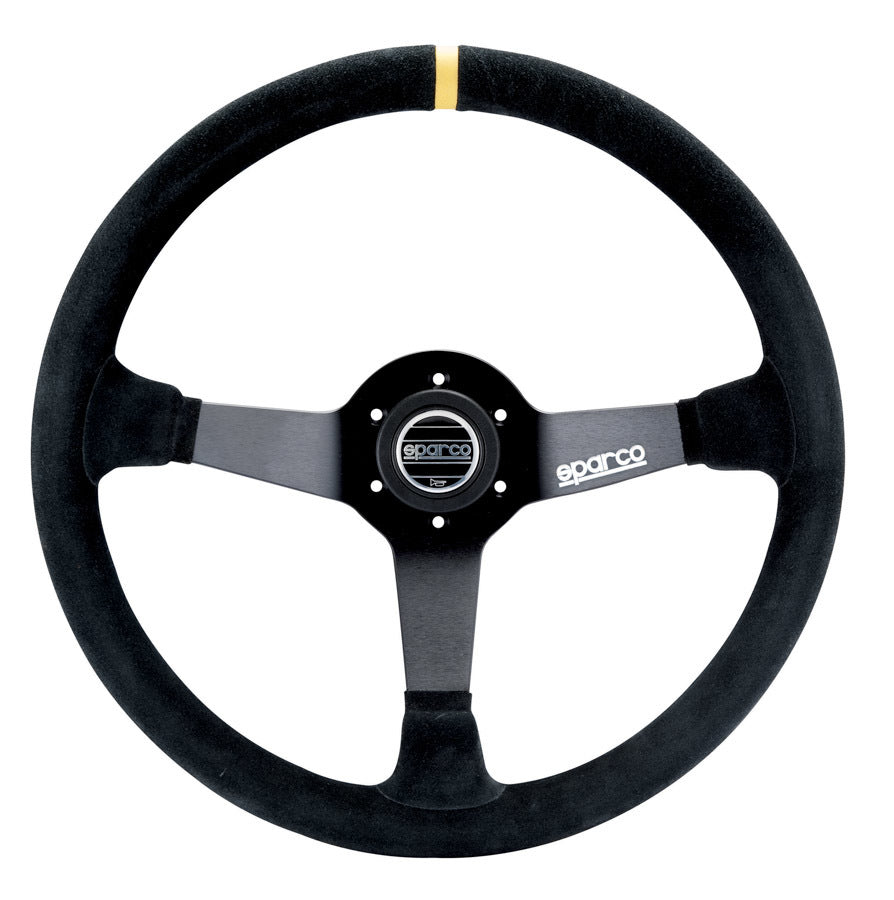 SPARCO 015R345MSN Steering Wheel 345 Black Suede