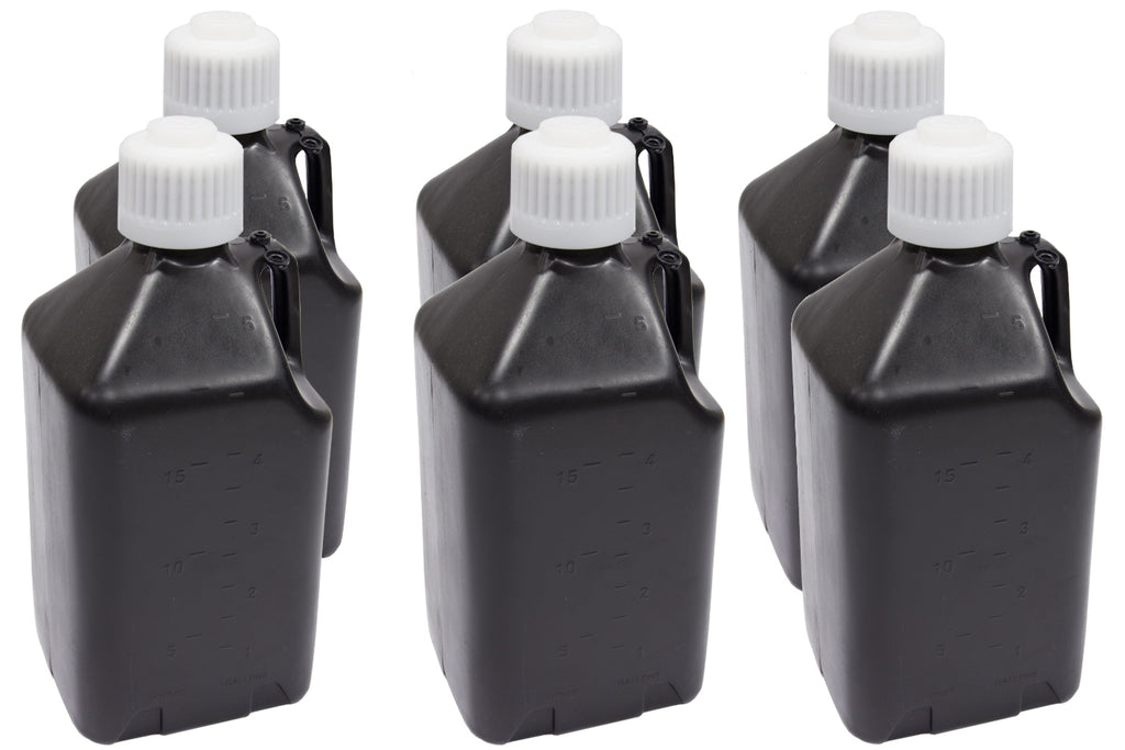 SCRIBNER 2000K-CASE Utility Jug - 5-Gallon Black - Case 6