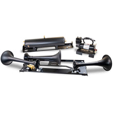 Load image into Gallery viewer, Kleinn Automotive Air Horns SDKIT17-734 Onboard Air System w/Horns for Select Ford F-250 Super Duty, Ford F-350 Super Duty, Ford F-450 Super Duty