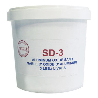 Pro-Tek SD-3 Aluminum Oxide Sand 3 Lbs.