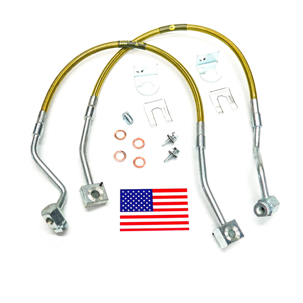 Superlift 91240 Bulletproof Brake Hose-Front-91-94 Ranger/Explorer w/4-6in. Lift for Select Ford Explorer, Ford Ranger