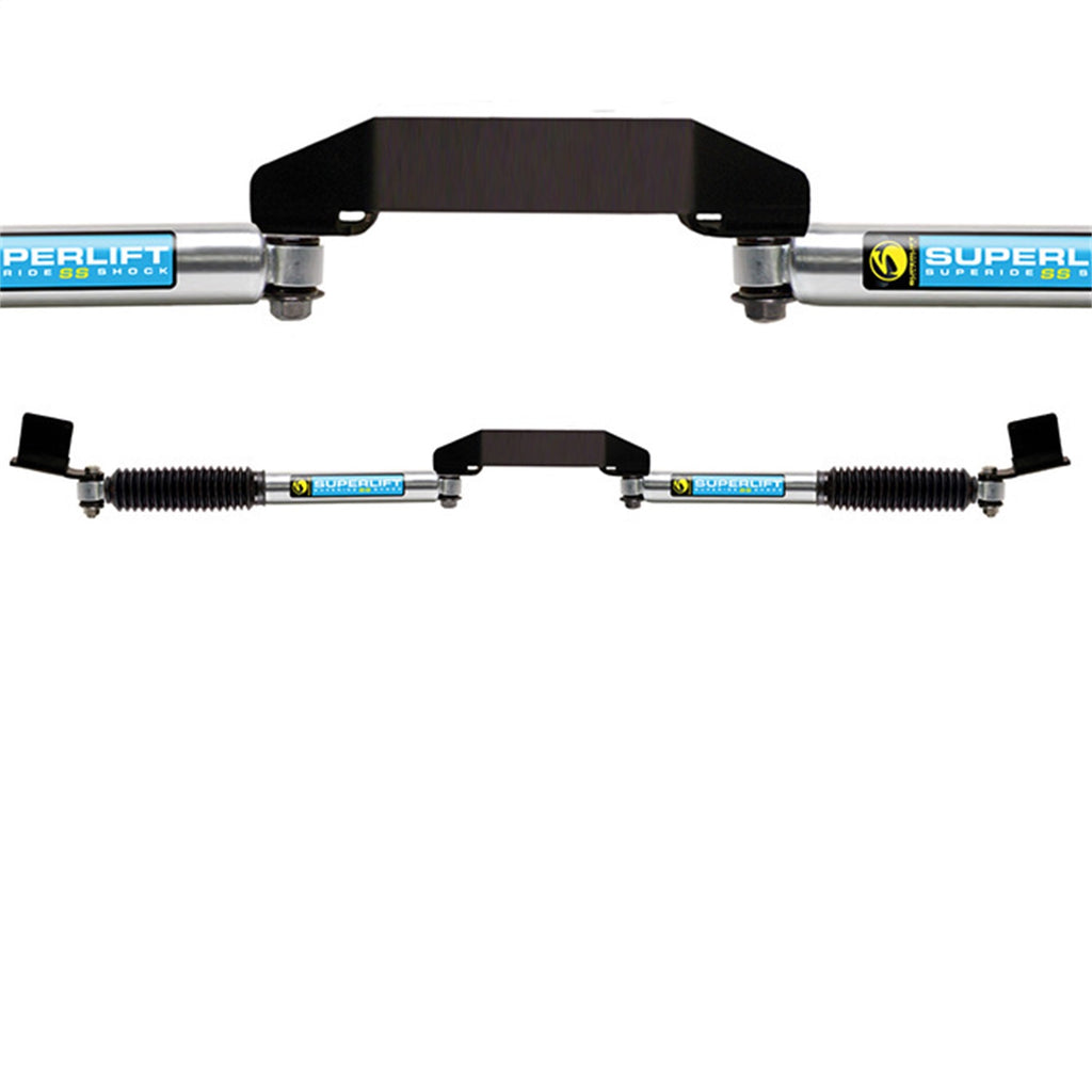 Superlift 92710 Dual Steering Stabilizer Kit-SL SS Bilstein (Gas)-99-04 F-250/F-350 4WD for Select Ford F-250, Ford F-250 Super Duty, Ford F-350 Super Duty
