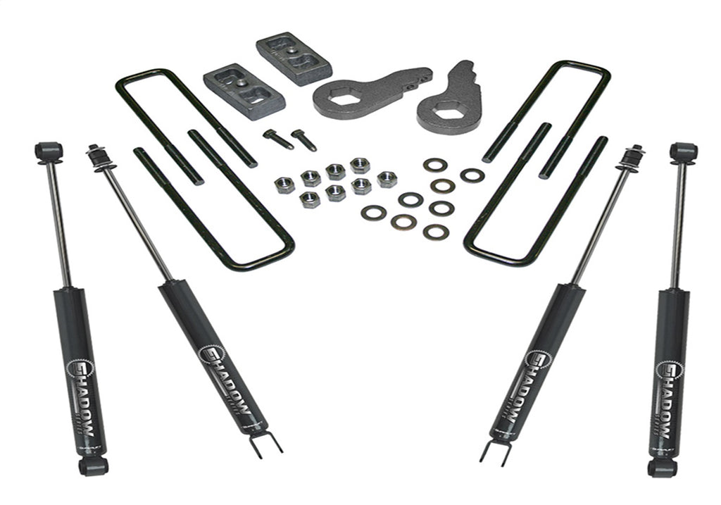 Superlift K1000 2.5in. Level 1 Lift Kit-99-06 Silverado/Sierra 1500 4WD for Select Chevrolet Silverado 1500, Chevrolet Silverado Classic, GMC Sierra 1500, GMC Sierra Classic