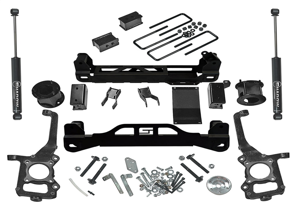 Superlift K127 6in. Lift Kit-15-20 F150 4WD-w/SL Rear Shocks for Select Ford F-150