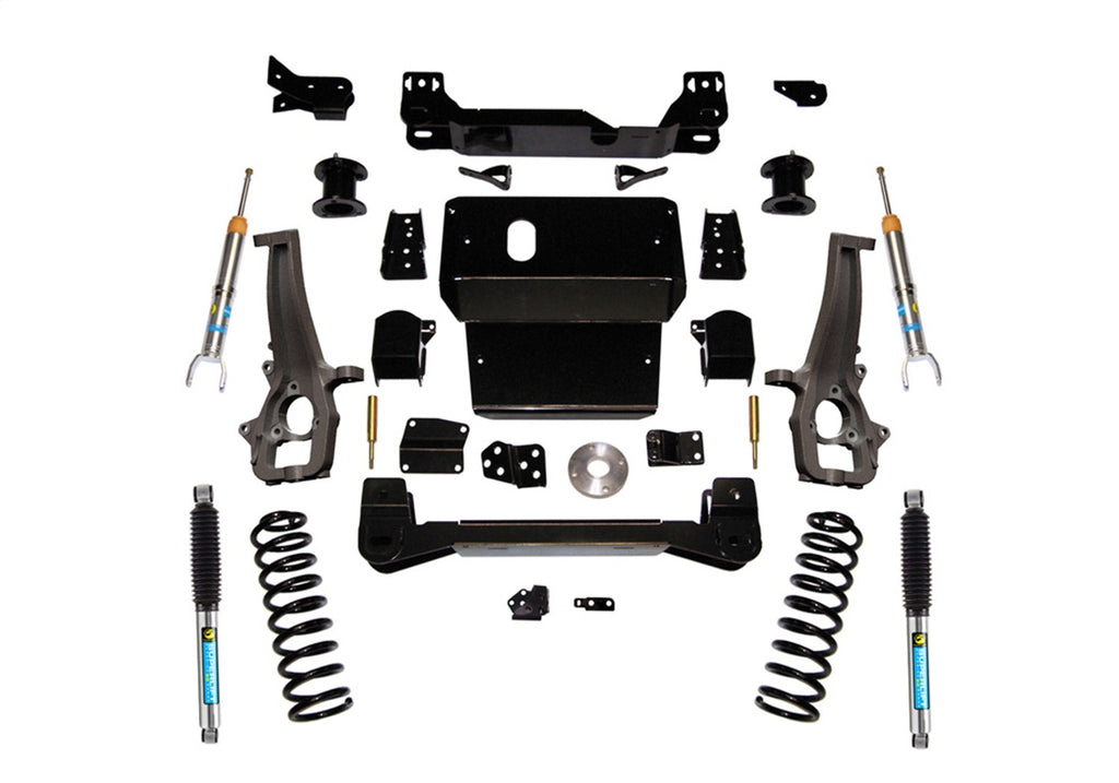 Superlift K1019B 4in. Lift Kit-12-18 (19-21 Clc) Ram 1500 4WD-w/Bilstein Frt Struts/Rr Shocks for Select Ram 1500, Ram Classic