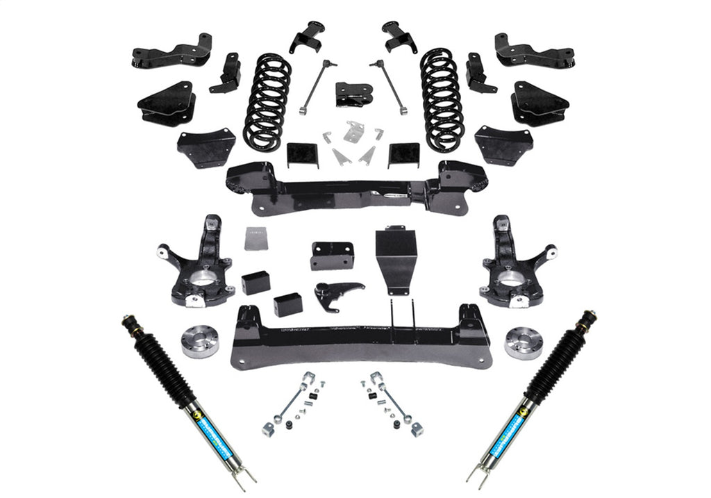 Superlift K123B 6in. Lift Kit-1500 Suburban/Tahoe/Yukon 4WD-Knuckle Kit w/Bilstein Shocks for Select Chevrolet Suburban 1500, Chevrolet Tahoe, GMC Yukon