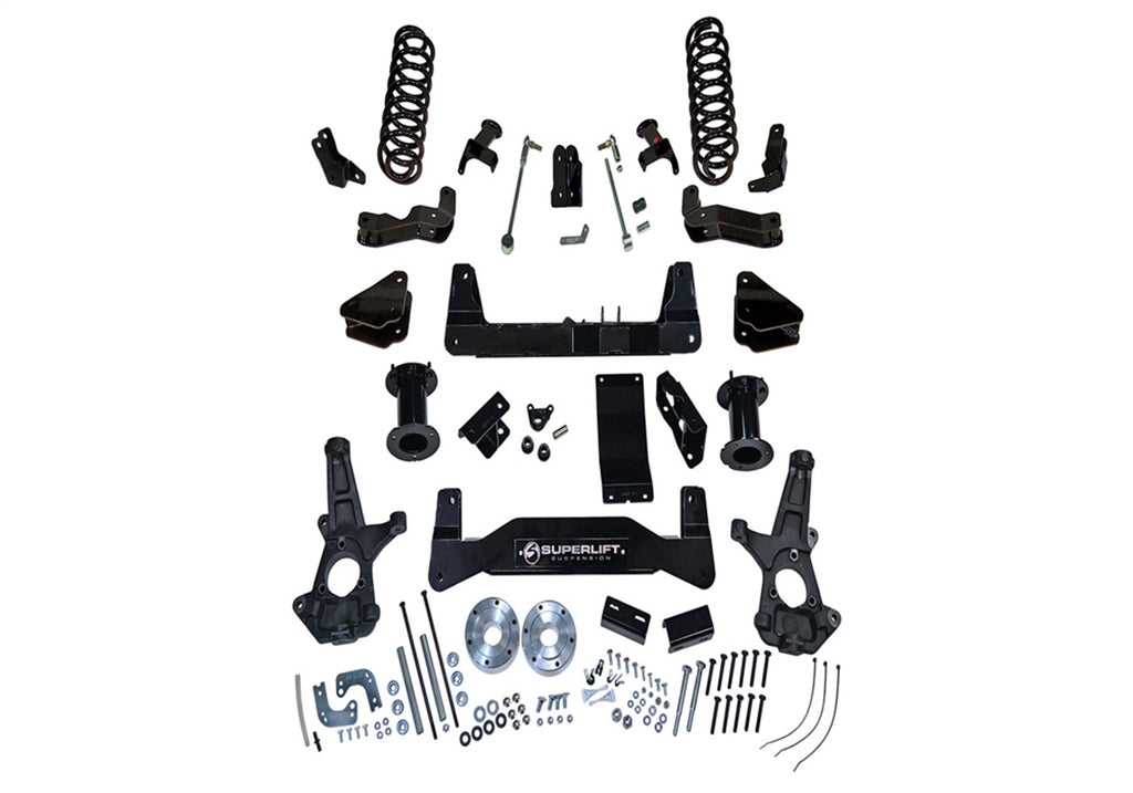Superlift K140 6.5in. Lift Kit-15-19 Tahoe/Yukon 1500 4WD w/OE Al or Stamped Steel Ctrl Arms for Select Chevrolet Tahoe, GMC Yukon