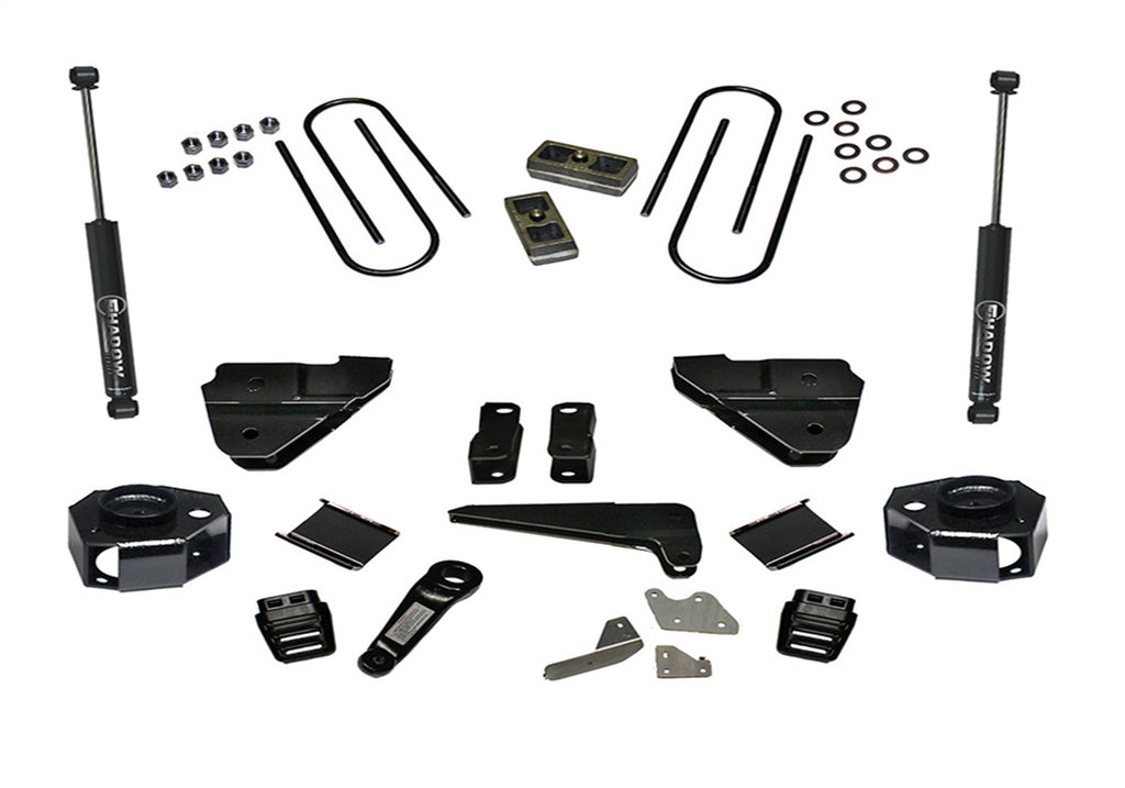 Superlift K145 4in. Lift Kit-13-18 Ram 3500 4WD-w/Front Shock Brackets/SL Rear Shocks for Select Ram