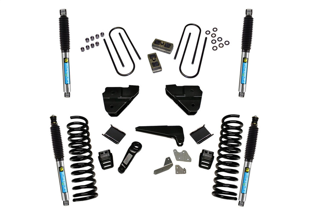 Superlift K146B 4in. Lift Kit-13-18 Ram 3500 4WD-Diesel-w/Bilstein Shocks for Select Ram