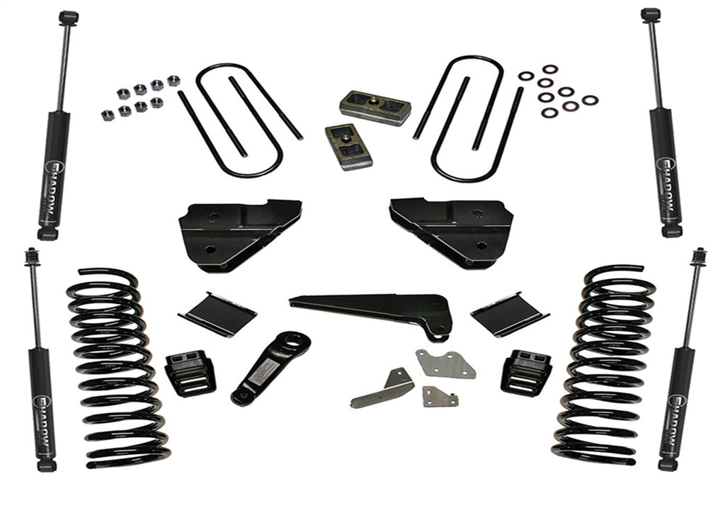 Superlift K146 4in. Lift Kit-13-18 Ram 3500 4WD-Diesel-w/SL Shocks for Select Ram