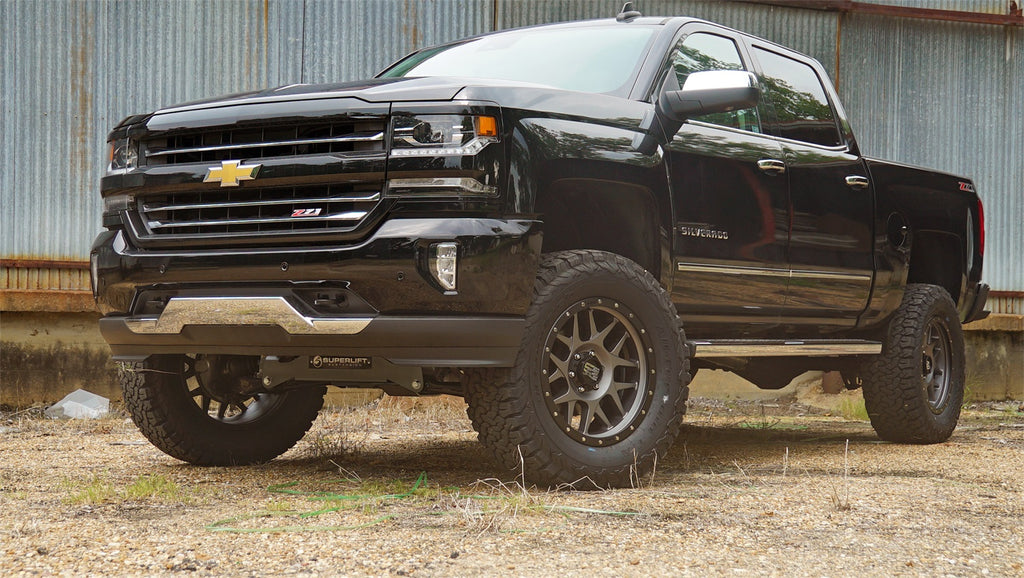 Superlift K161F 6.5in. Lift Kit w/FOX Shocks-14-18 GM 1500 4WD w/Al or SS Control Arms for Select Chevrolet Silverado 1500, Chevrolet Silverado LD, GMC Sierra 1500, GMC Sierra Limited
