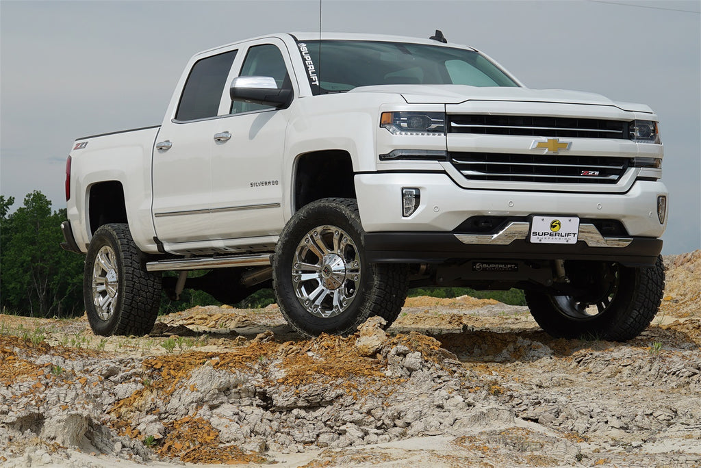 Superlift K180F 6.5in. Lift Kit w/FOX Shocks-07-16 Silv/Sierra 1500 2WD w/Cast Steel CntrlArms for Select Chevrolet Silverado 1500, GMC Sierra