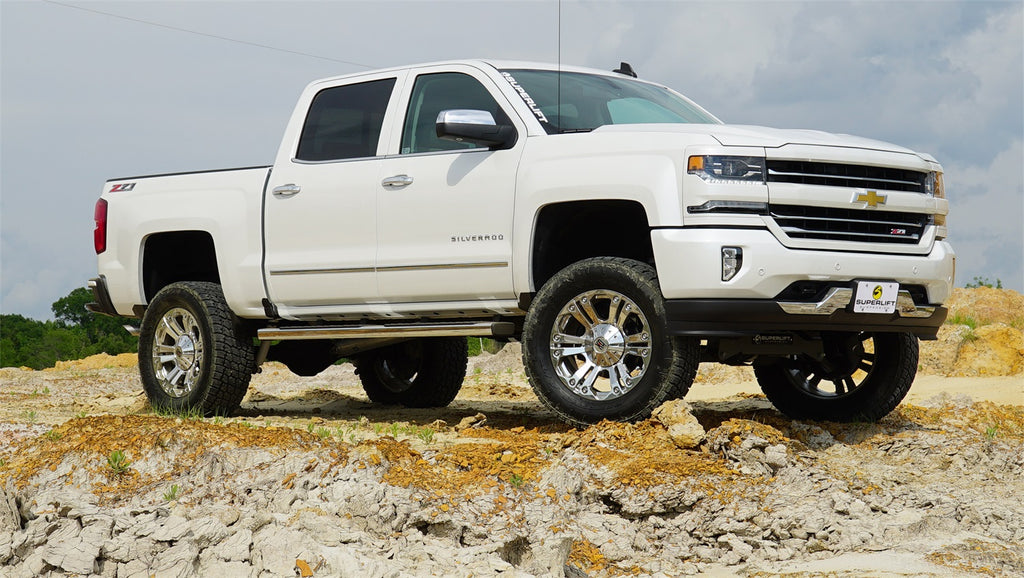 Superlift K181F 6.5in. Lift Kit w/FOX Shocks-14-18 GM 1500 2WD w/Al or SS Control Arms for Select Chevrolet Silverado 1500, Chevrolet Silverado LD, GMC Sierra 1500, GMC Sierra Limited