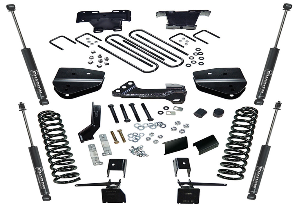 Superlift K164 4in. Lift Kit-17-22 F-250/F-350 4WD-Diesel-w/SL Shocks for Select Ford F-250 Super Duty, Ford F-350 Super Duty
