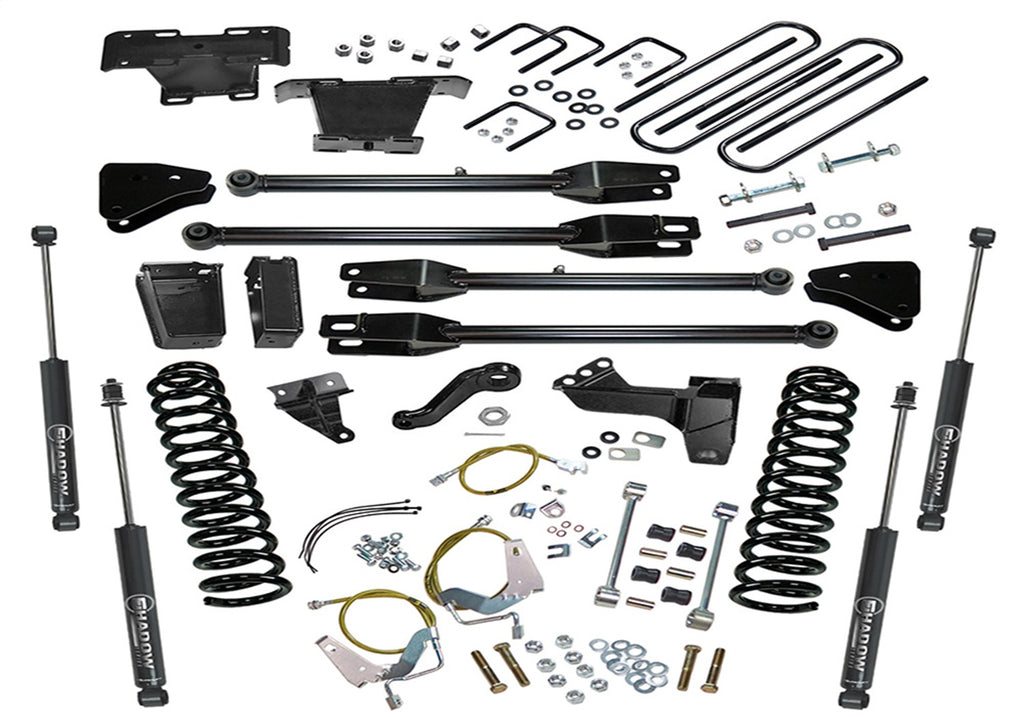 Superlift K234 6in. Lift Kit-08-10 F-250/F-350 4WD-Diesel-w/4-Link Conversion/SL Shocks for Select Ford F-250 Super Duty, Ford F-350 Super Duty
