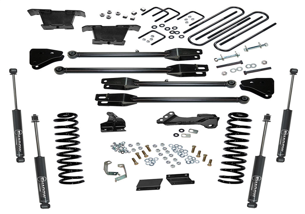 Superlift K236 4in. Lift Kit-11-16 F-250/F-350 4WD-Diesel-w/4-Link Conversion/SL Shocks for Select Ford F-250 Super Duty, Ford F-350 Super Duty