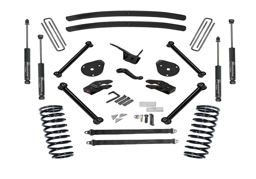 Superlift K334 5in. Lift Kit 94-99 Ram 2500/3500 4WD-Diesel/V10-w/SL Shocks for Select Dodge Ram 2500, Dodge Ram