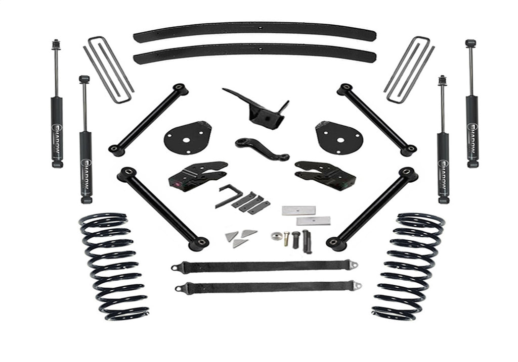 Superlift K336 5in. Lift Kit 00-02 Ram 2500/3500 4WD-Diesel/V10-w/SL Shocks for Select Dodge Ram 2500, Dodge Ram