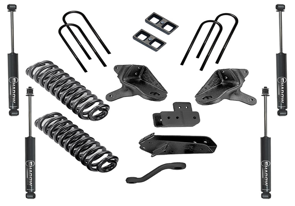 Superlift K378 4in. Lift Kit-80-96 Bronco 4WD-w/SL Shocks for Select Ford Bronco