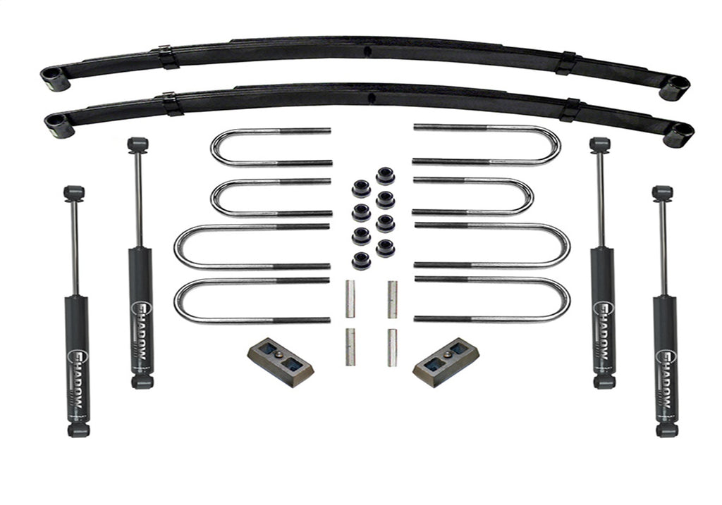 Superlift K414 2.5in. Lift Kit-73-91 Blazer/Jimmy/Suburban 1/2 Ton 4WD-Rr Block Kit wSL Shks for Select Chevrolet Blazer, Chevrolet K10 Suburban, Chevrolet K5 Blazer, GMC Jimmy, GMC K15 Suburban, GMC K15/K1500 Suburban, GMC K1500 Suburban