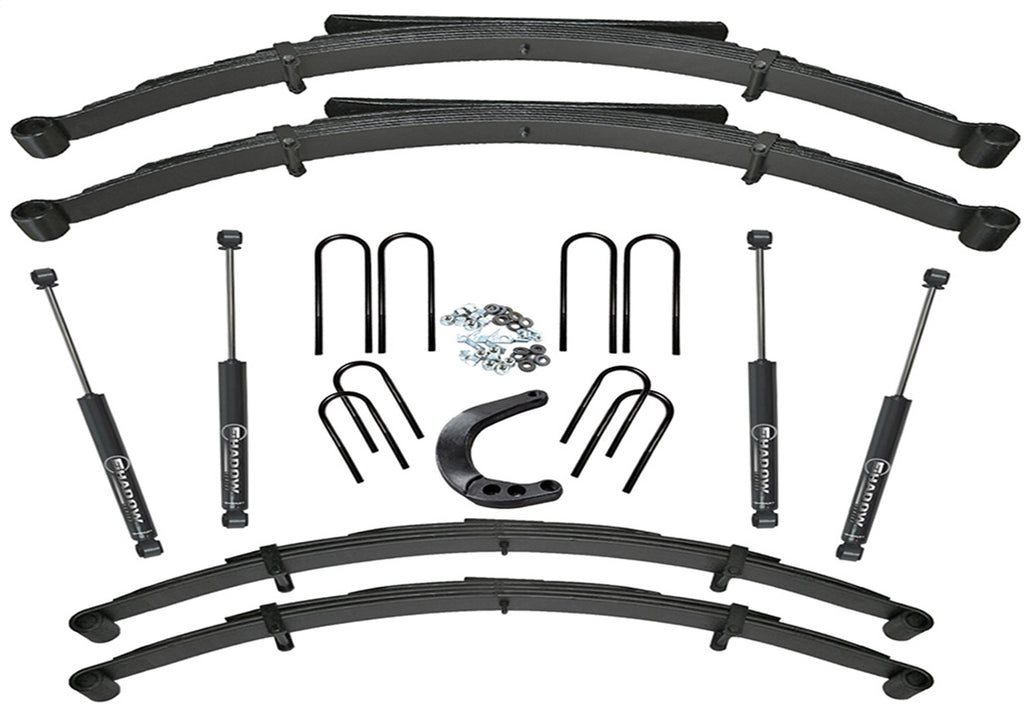 Superlift K422 6in. Lift Kit(w/52in. Rr Sprngs)-73-87 K10/K15/73-91 Blzr/Jimmy/Sbrbn 4WD-w/SL S for Select Chevrolet Blazer, Chevrolet K10 Pickup, Chevrolet K10 Suburban, Chevrolet K5 Blazer, Chevrolet V10