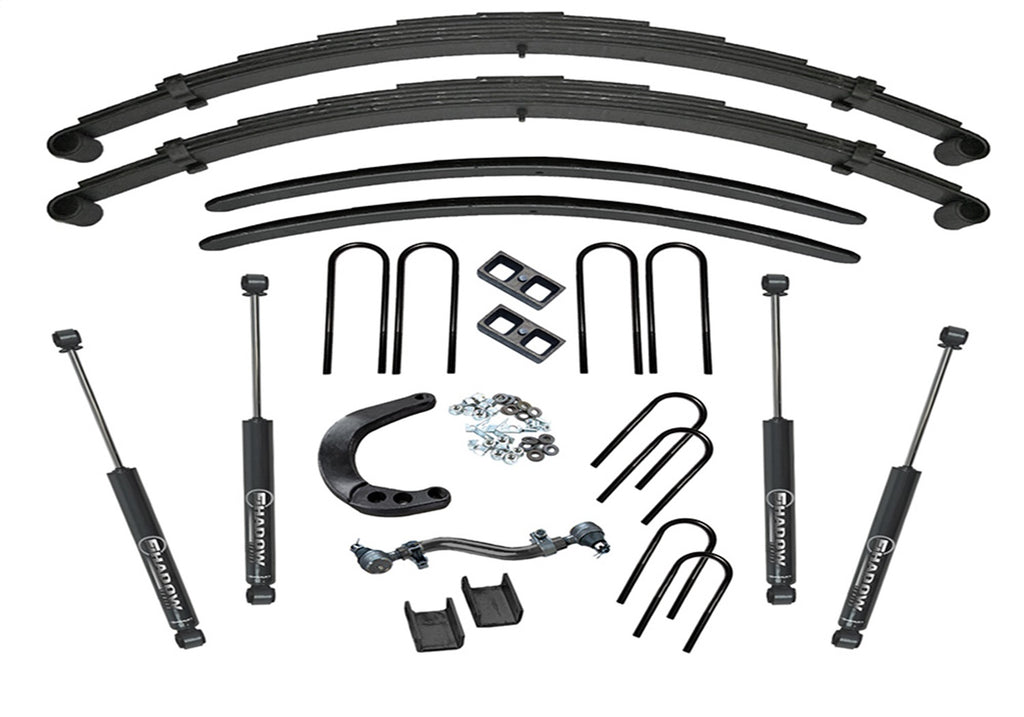 Superlift K423 8in. Lift Kit-73-87 K10/K15/73-91 Blazer/Jimmy/Sub 4WD-Rr Blck Kit wSL Shks for Select Chevrolet Blazer, Chevrolet K10, Chevrolet K10 Pickup, Chevrolet K10 Suburban, Chevrolet K5 Blazer, GMC Jimmy, GMC K15, GMC K15 Suburban, GMC K15/K1500