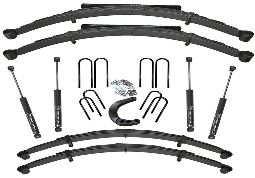 Superlift K442 6in. Lift Kit (w/52in. Rr Sprngs)-73-91 GM 3/4 Ton 4WD-w/SL Shocks for Select Chevrolet K20, Chevrolet K20 Pickup, Chevrolet K20 Suburban, Chevrolet K2500, Chevrolet K2500 Suburban, Chevrolet V20 Suburban, Chevrolet V2500 Suburban, GMC