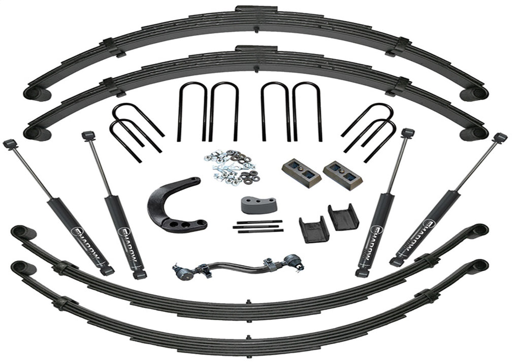 Superlift K447 12in. Lift Kit (w/52in. Rr Sprngs)-73-91 GM 3/4 Ton 4WD-Rr Spring Kit w/SL Shcks for Select Chevrolet K20, Chevrolet K20 Pickup, Chevrolet K20 Suburban, GMC K25, GMC K25 Suburban, GMC K25/K2500 Suburban, GMC K2500, GMC K2500 Suburban