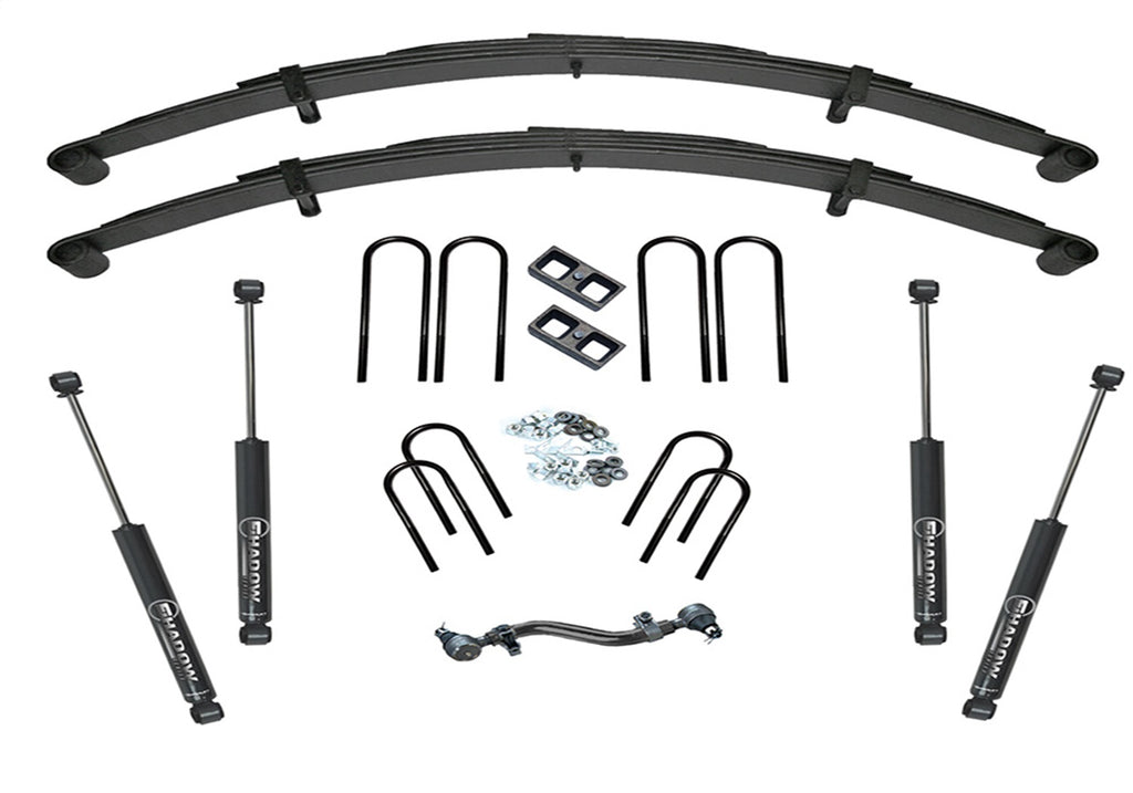 Superlift K462 5.5in. Lift Kit-73-87 GM 1 Ton PU-Small Block Eng-Rr Block Kit w/SL Shocks for Select Chevrolet K30, Chevrolet K30 Pickup, GMC K35, GMC K3500