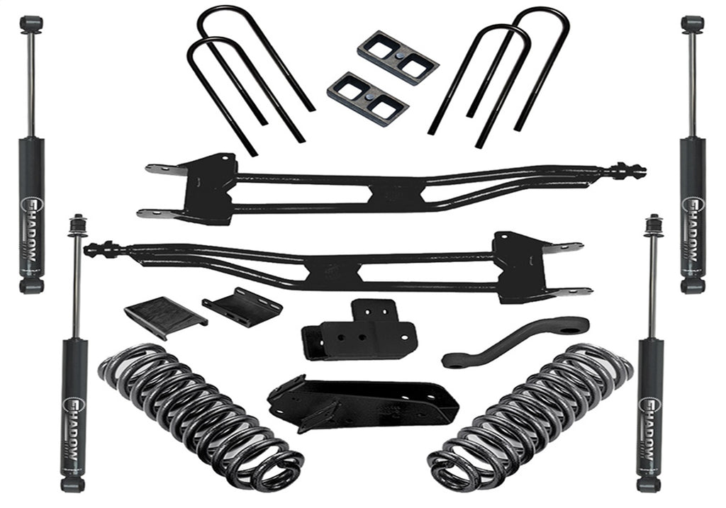 Superlift K561 6in. Superunner Lift Kit-80-96 F-150 4WD-w/SL Shocks for Select Ford F-150