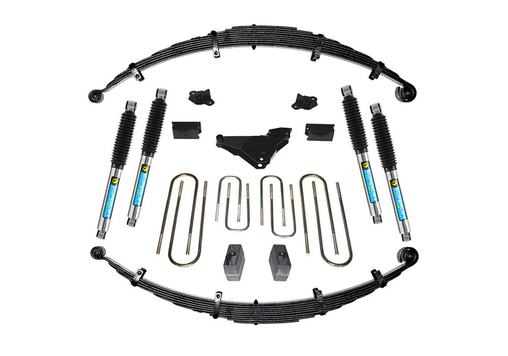 Superlift K632B 4in. Lift Kit-00-04 F-250/F-350 4WD-Diesel/V10-w/Bilstein Shocks for Select Ford F-250 Super Duty, Ford F-350 Super Duty