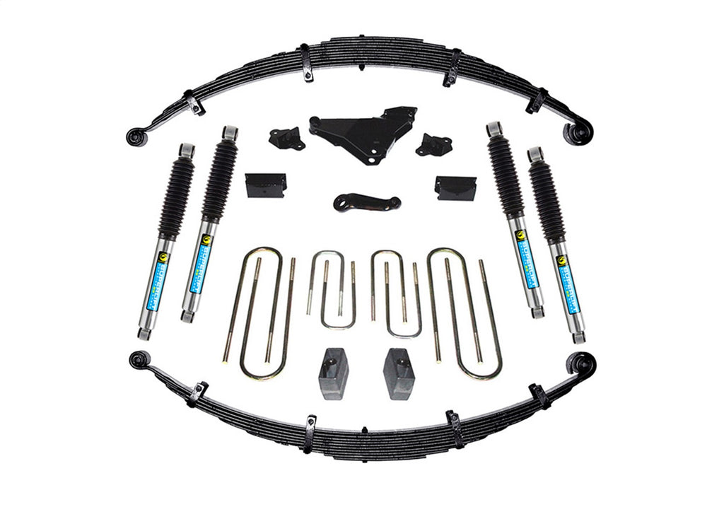 Superlift K638B 6in. Lift Kit-00-04 F-250/F-350 4WD-Diesel/V10-w/Bilstein Shocks for Select Ford F-250 Super Duty, Ford F-350 Super Duty
