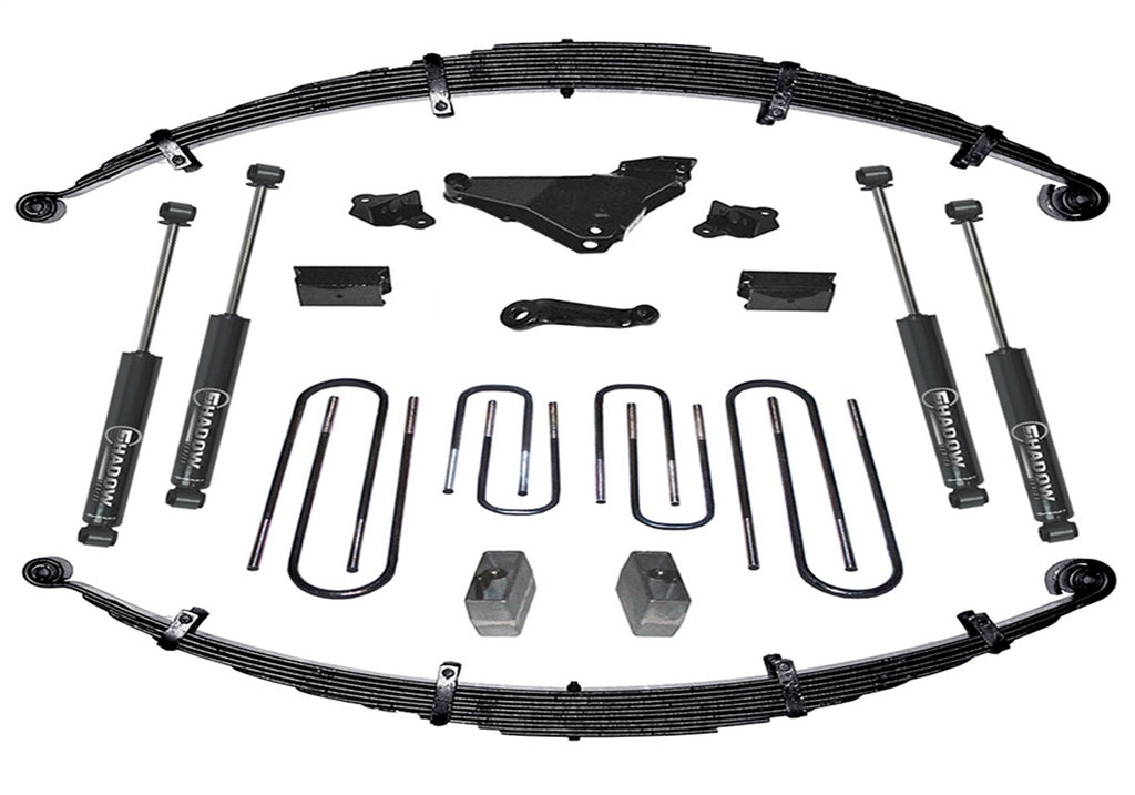 Superlift K638 6in. Lift Kit-00-04 F-250/F-350 4WD-Diesel/V10-w/SL Shocks for Select Ford F-250 Super Duty, Ford F-350 Super Duty