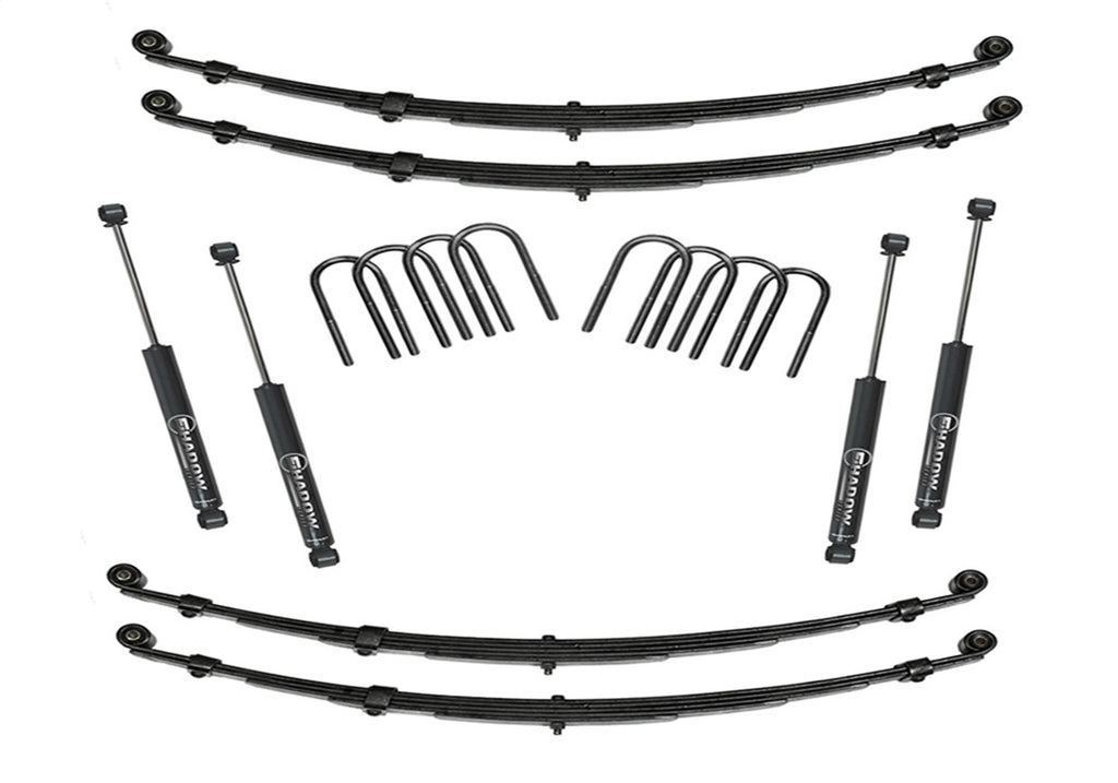 Superlift K714 2.5in. Lift Kit-76-81 Jeep CJ5/CJ7/CJ8-w/SL Shocks for Select Jeep CJ5, Jeep CJ7, Jeep Wagoneer