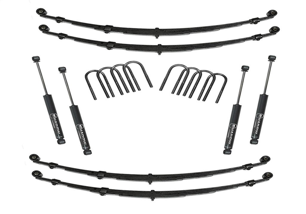 Superlift K717 2.5in. Lift Kit-82-86 Jeep CJ5/CJ7/CJ8-w/SL Shocks for Select Jeep CJ5, Jeep CJ7, Jeep Wagoneer