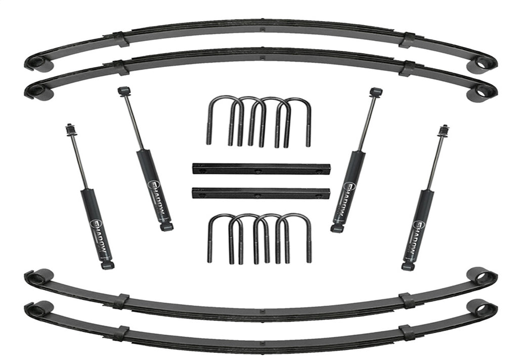 Superlift K722 1.5in. Lift Kit-87-96 Wrangler YJ-w/SL Shocks for Select Jeep Wrangler