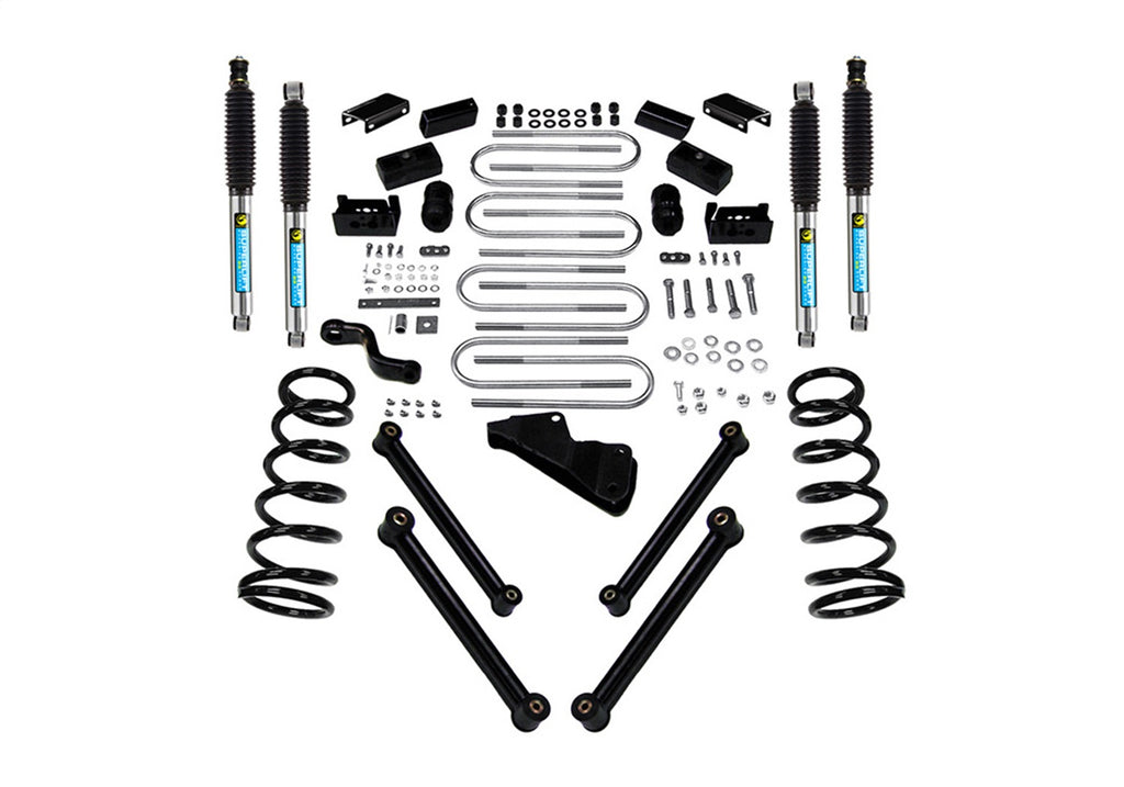 Superlift K760B 6in. Lift Kit-03-05 Ram 2500/3500 4WD-Diesel-w/Bilstein Shocks for Select Dodge Ram 2500, Dodge Ram