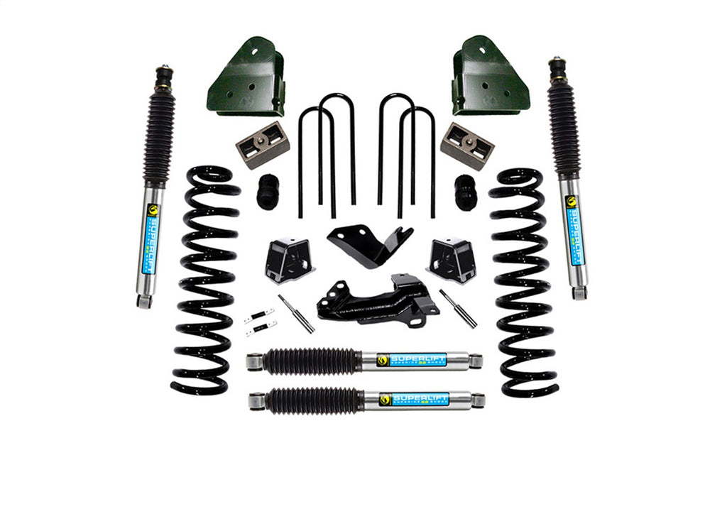 Superlift K796B 4in. Lift Kit-05-07 F-250/F-350 4WD-Diesel-w/Bilstein Shocks for Select Ford F-250 Super Duty, Ford F-350 Super Duty