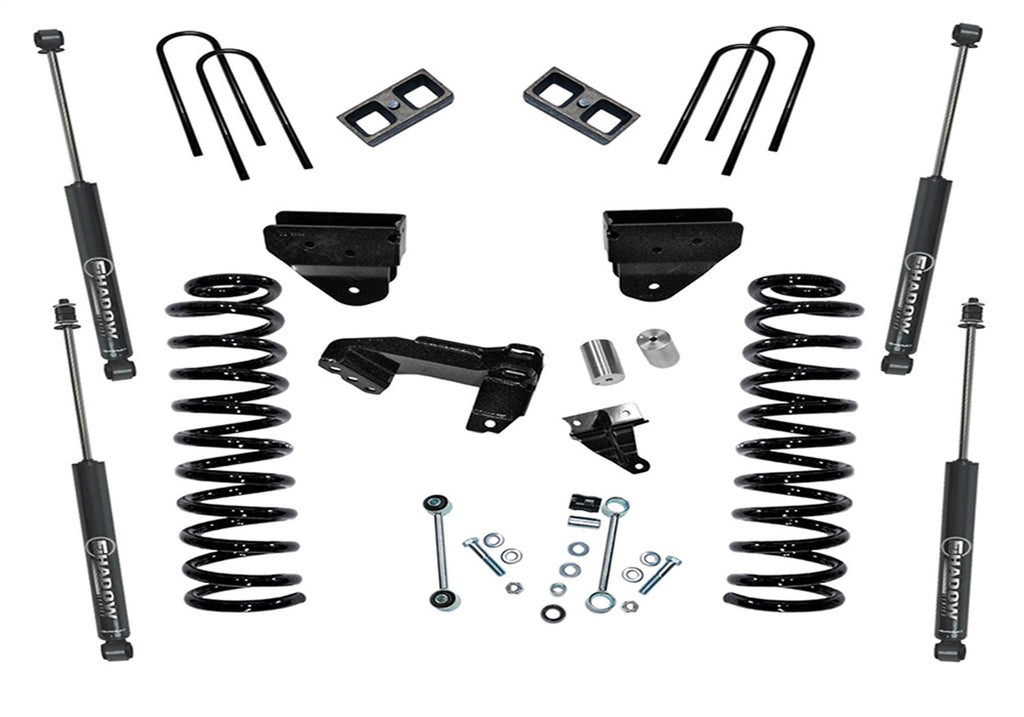 Superlift K854 4in. Lift Kit-08-10 F-250/F-350 4WD-Diesel-w/SL Shocks for Select Ford F-250 Super Duty, Ford F-350 Super Duty