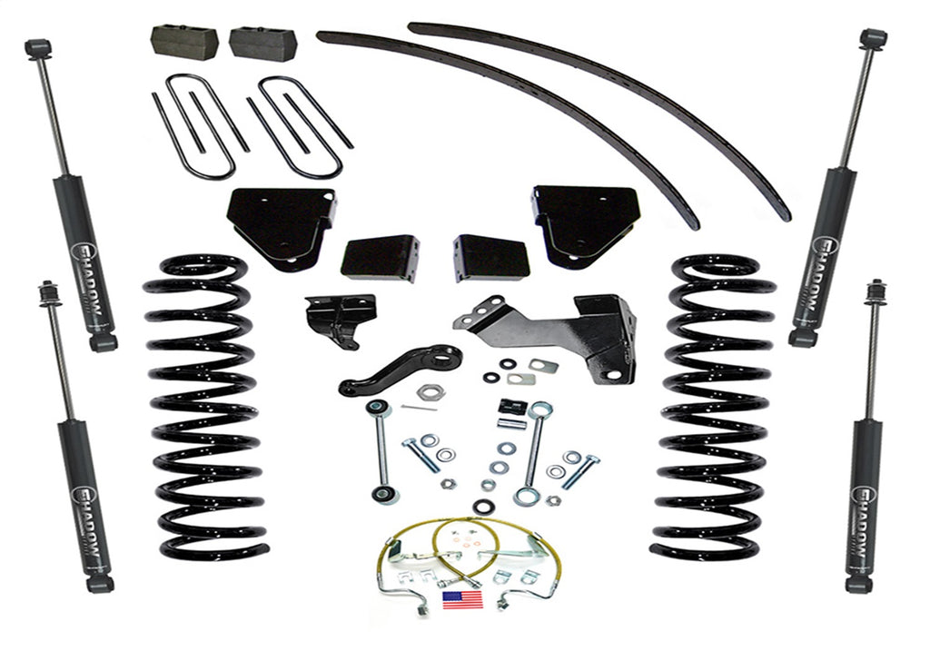 Superlift K856 6in. Lift Kit-08-10 F-250/F-350 4WD-Diesel-w/SL Shocks for Select Ford F-250 Super Duty, Ford F-350 Super Duty