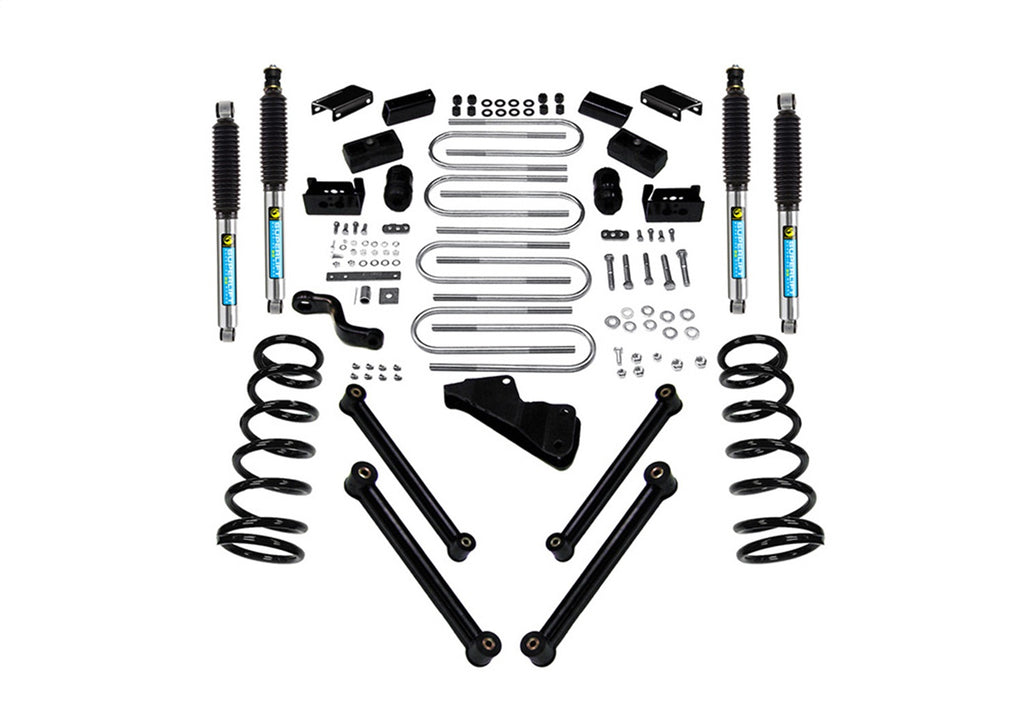 Superlift K865B 6in. Lift Kit-07-08 Ram 2500/3500 4WD-6.7L Cummins Diesel-w/Bilstein Shocks for Select Dodge Ram 2500, Dodge Ram