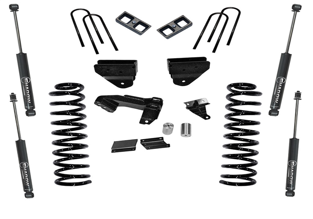 Superlift K876 4in. Lift Kit-11-16 F-250/F-350 4WD-Diesel-w/SL Shocks for Select Ford F-250 Super Duty, Ford F-350 Super Duty