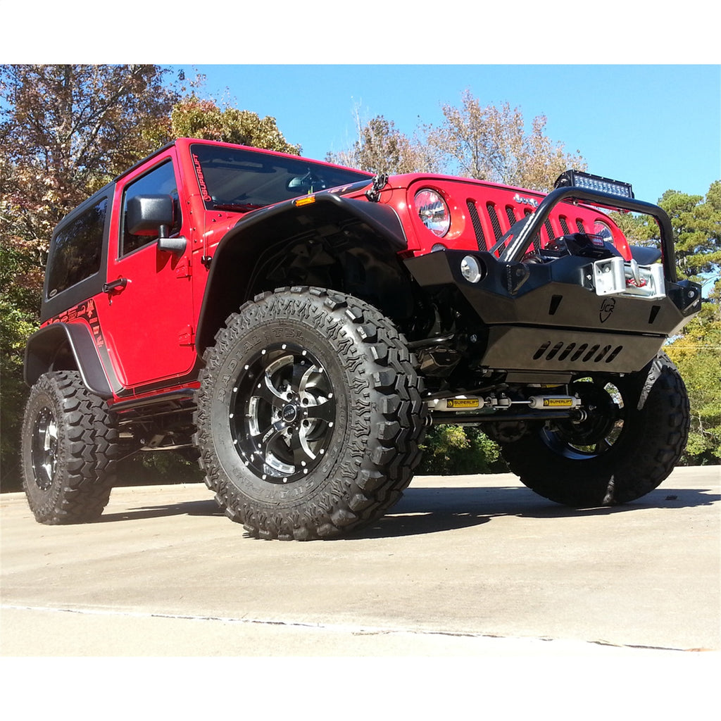 Superlift K905 4in. Lift Kit-07-18 Wrangler JK-2-door-w/SL Shocks for Select Jeep Wrangler, Jeep Wrangler JK