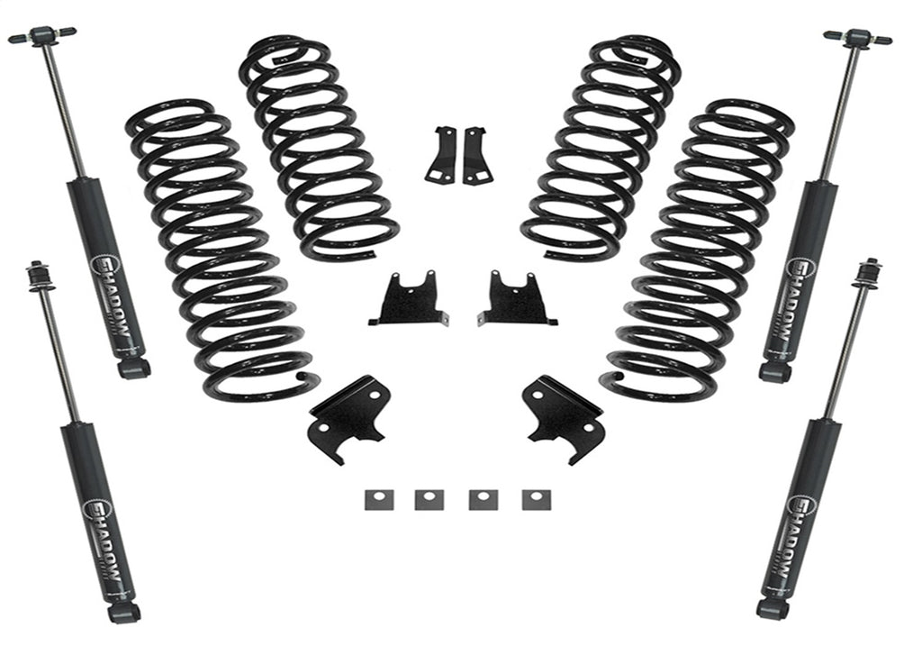 Superlift K931 2.5in. Lift Kit-07-18 Wrangler JK-4-door-w/SL Shocks for Select Jeep Wrangler, Jeep Wrangler JK